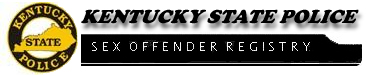 Logo for kentucky sex offender search